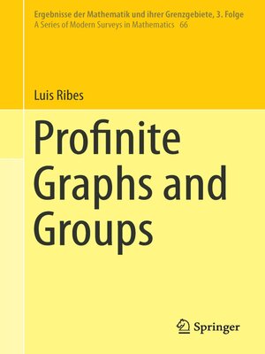 cover image of Profinite Graphs and Groups